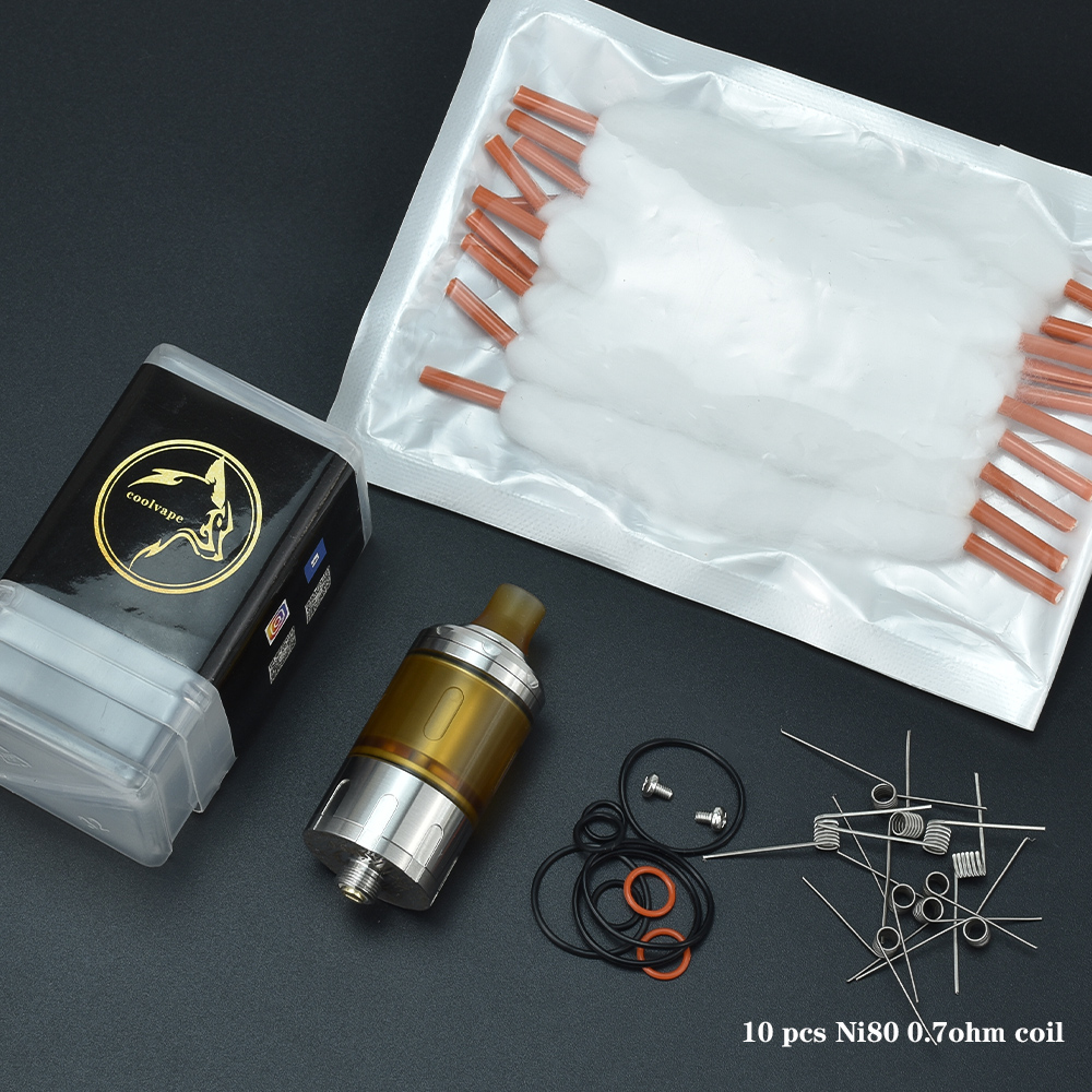Vape Coil Replacement - Atomizer Wolfcoolvape Hussar Gobby RTA, tank