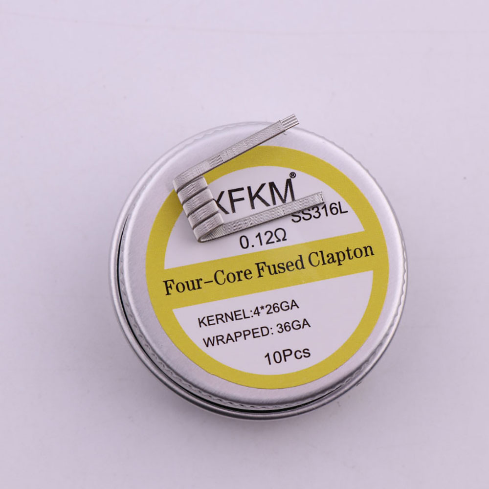 Clapton Wire Pre Built - 10 sztuk/pudło 3mm spiralny identyfikator wstępnie