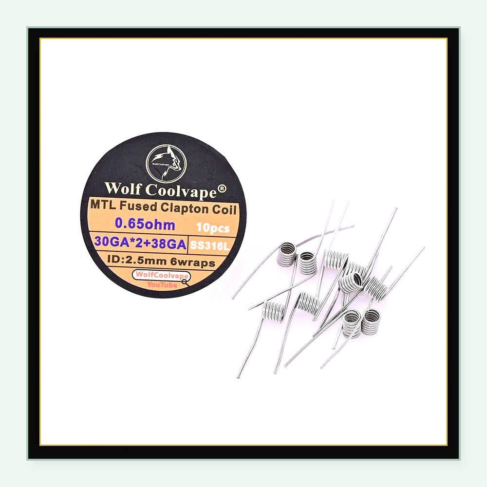 10 szt. Grzałek Wolfcoolvape M – Vape Coil Replacement recenzja i cena