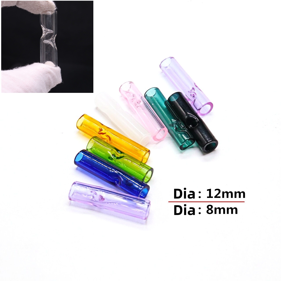 4 SZTUK Okrągłe szklane papier – Accessories For Vaping recenzja i cena