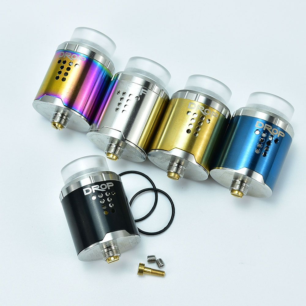 Atomizer RDA 24mm DROP - Stal  – Vape Coil Replacement recenzja i cena