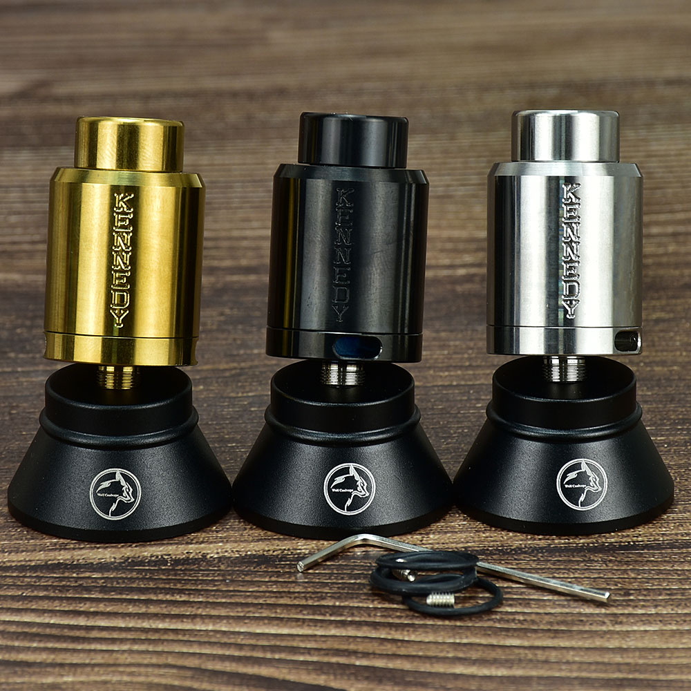 Atomizer do e-papierosów Wolfc – Rda Atomizer Deck recenzja i cena