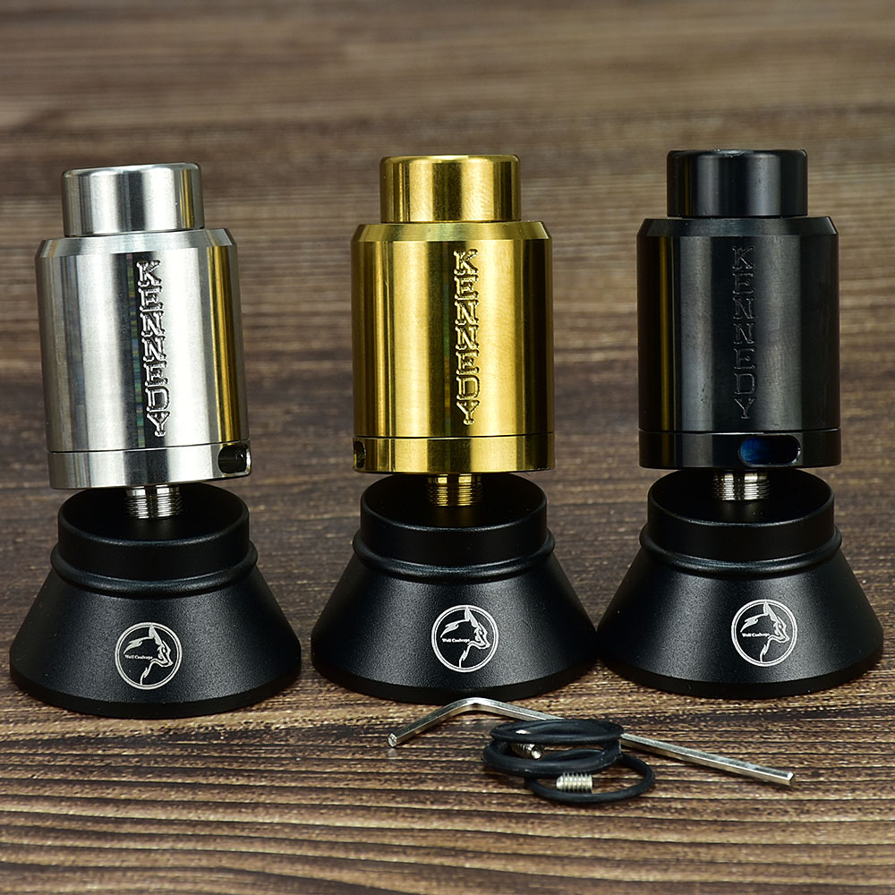 Atomizer do e-papierosów Wolfc – Rda Atomizer Deck recenzja i cena