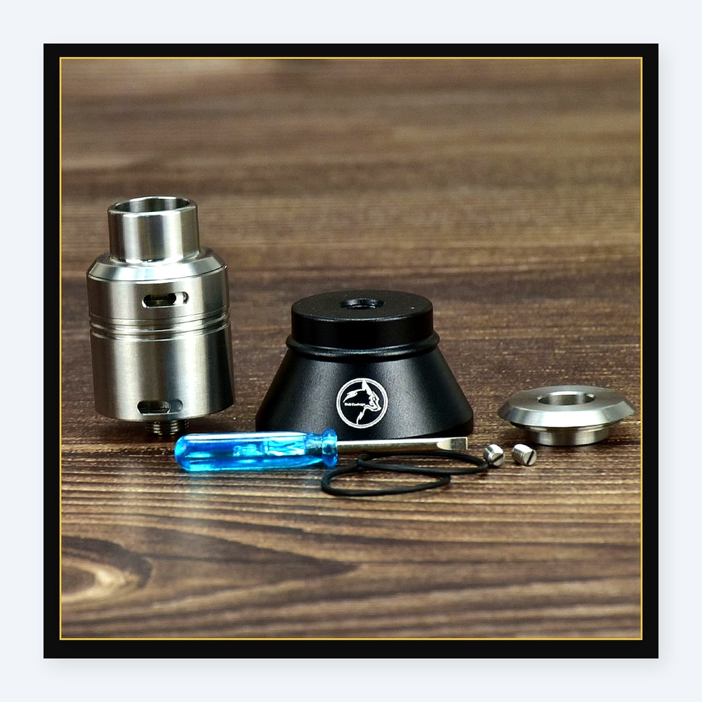 Klasyczny atomizer RDA STILLAR – Vape Coil Replacement recenzja i cena