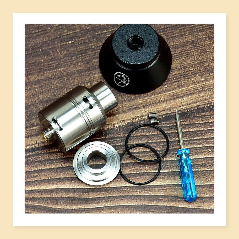 Klasyczny atomizer RDA STILLAR – Vape Coil Replacement recenzja i cena